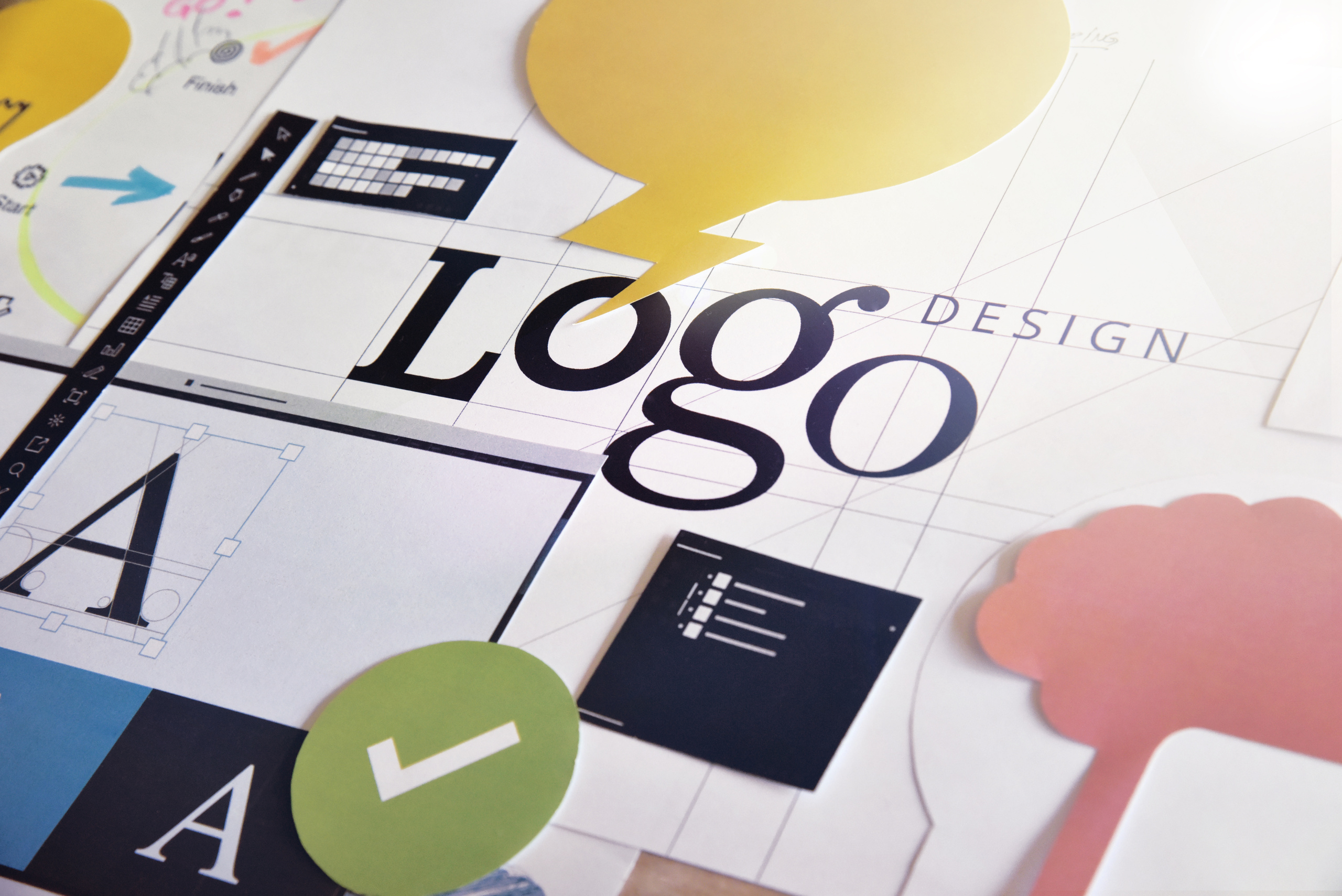 Grafikdesign Logo Typography